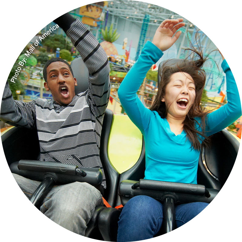 Rollercoaster Credit Mall of America